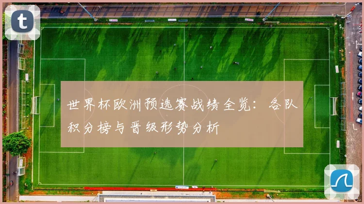 世界杯欧洲预选赛战绩全览:各队积分榜与晋级形势分析